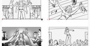 music video storyboard