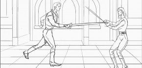 LINE DRAWING STORYBOARD